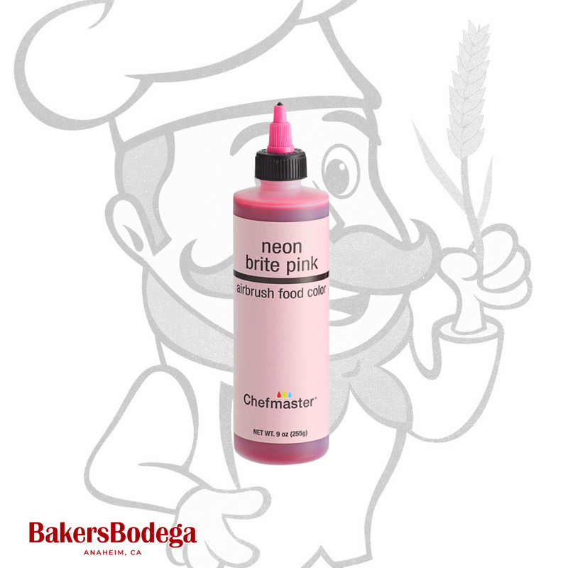 Chefmaster® Airbrush Neon Food Color 9 oz - BakersBodega – Baking & Cake Decorating Supplies SupeStore