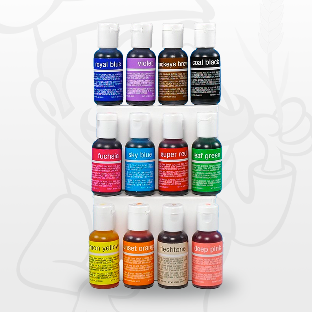 Food Color LiquaGel 0.70oz. by Chefmaster® BakersBodega Baking