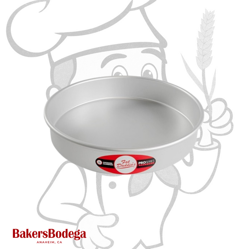 Fat Daddio's® Round Cake Pans - BakersBodega – Baking & Cake Decorating Supplies SupeStore