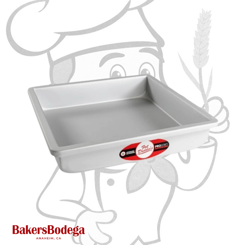 Fat Daddio's® Square Cake Pans - BakersBodega – Baking & Cake Decorating Supplies SupeStore