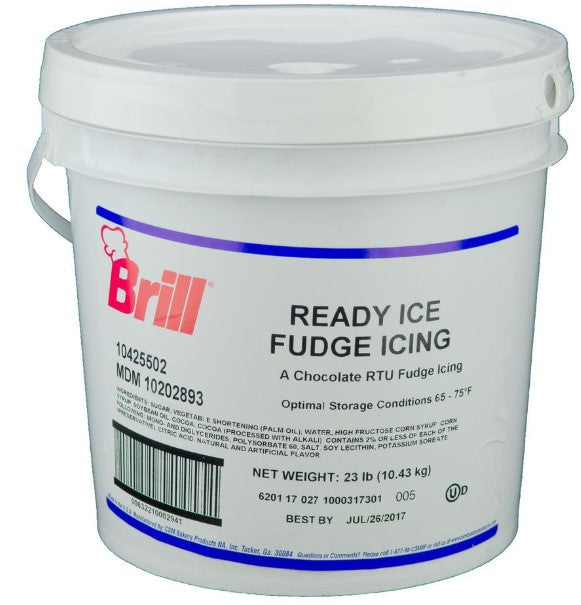 Fudge Icing by Brill® - BakersBodega – Baking & Cake Decorating Supplies SuperStore