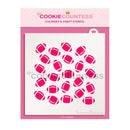 Stencil by The Cookie Countess® - BakersBodega – Baking & Cake Decorating Supplies SuperStore