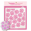 Stencil by The Cookie Countess® - BakersBodega – Baking & Cake Decorating Supplies SuperStore