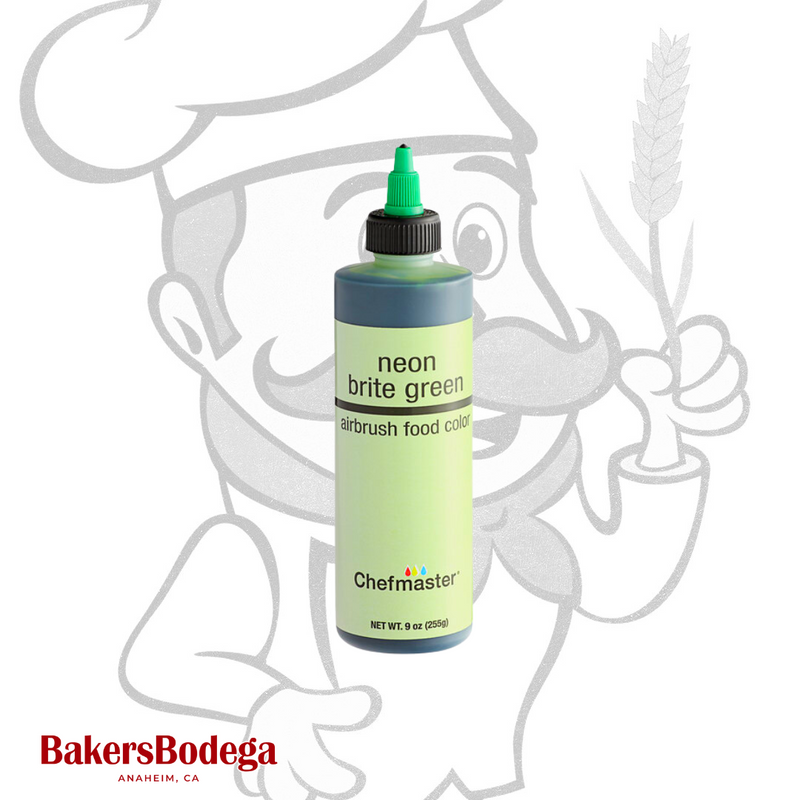 Chefmaster® Airbrush Neon Food Color 9 oz - BakersBodega – Baking & Cake Decorating Supplies SupeStore