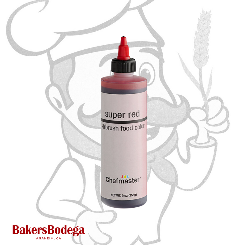 Chefmaster® Air brush food color 9 oz - BakersBodega – Baking & Cake Decorating Supplies SupeStore