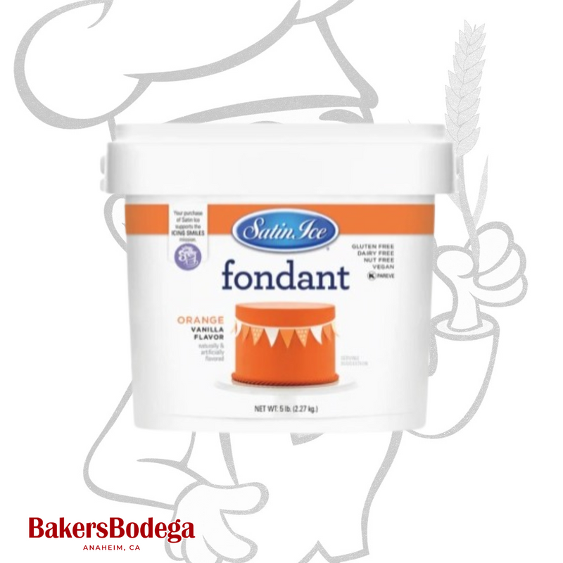 Satin Ice® Fondant 5 LB - BakersBodega – Baking & Cake Decorating Supplies SupeStore