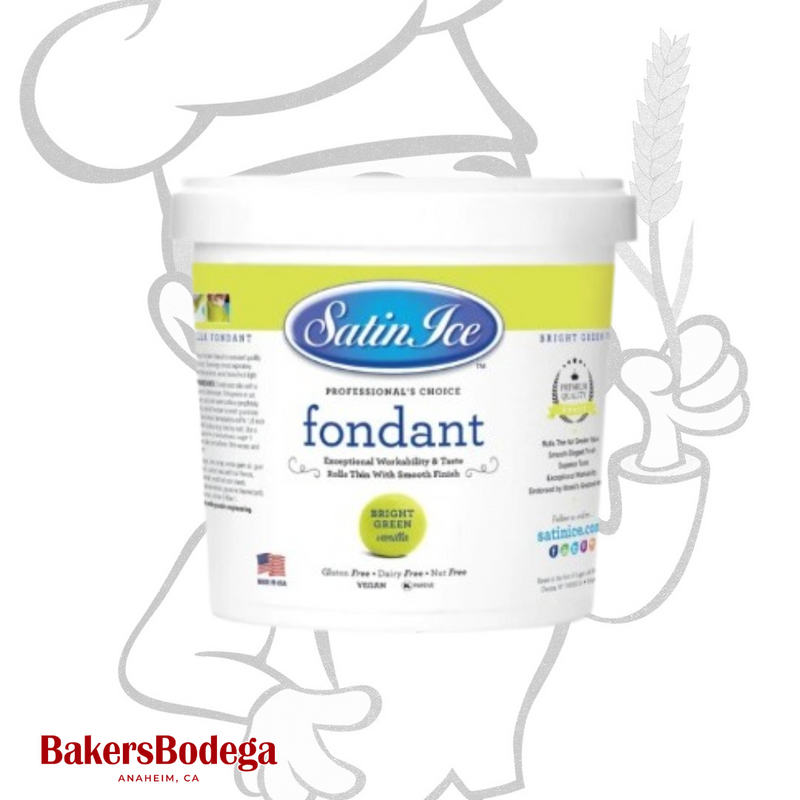 Satin Ice® Fondant 5 LB - BakersBodega – Baking & Cake Decorating Supplies SupeStore