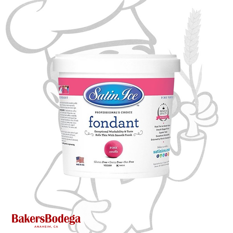 Satin Ice® - Fondant 2LB - BakersBodega – Baking & Cake Decorating Supplies SupeStore