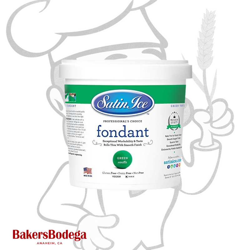 Satin Ice® - Fondant 2LB - BakersBodega – Baking & Cake Decorating Supplies SupeStore