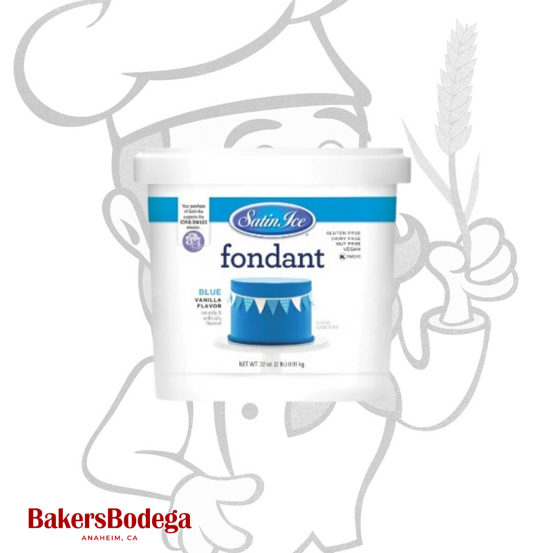 Satin Ice® - Fondant 2LB - BakersBodega – Baking & Cake Decorating Supplies SupeStore