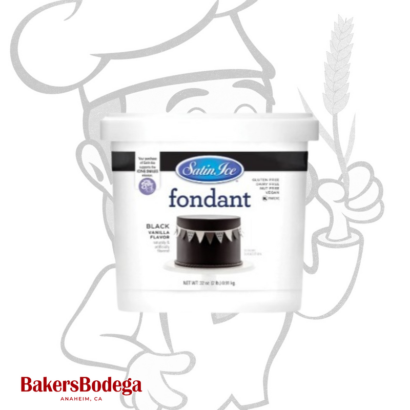 Satin Ice® - Fondant 2LB - BakersBodega – Baking & Cake Decorating Supplies SupeStore