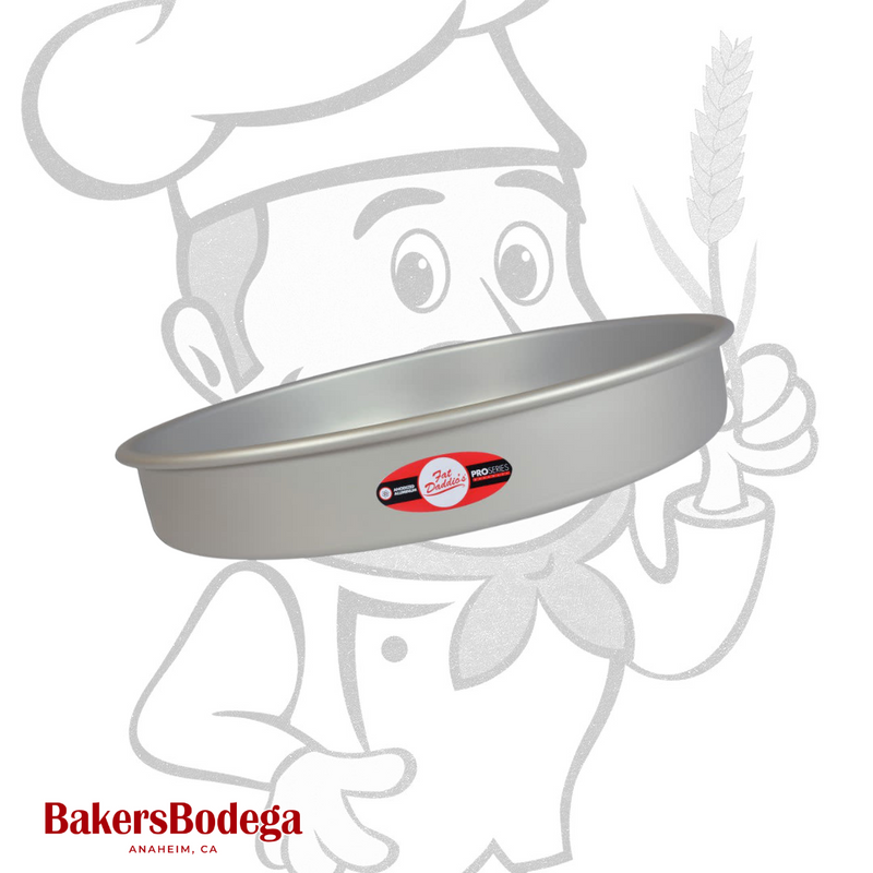 Fat Daddio's® Round Cake Pans - BakersBodega – Baking & Cake Decorating Supplies SupeStore