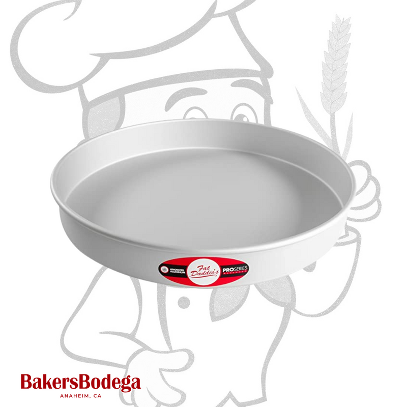 Fat Daddio's® Round Cake Pans - BakersBodega – Baking & Cake Decorating Supplies SupeStore