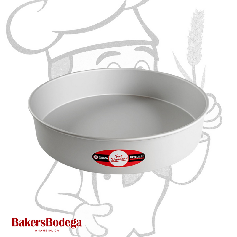 Fat Daddio's® Round Cake Pans - BakersBodega – Baking & Cake Decorating Supplies SupeStore