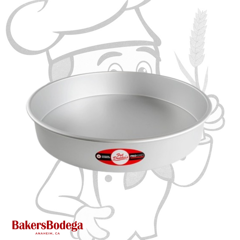 Fat Daddio's® Round Cake Pans - BakersBodega – Baking & Cake Decorating Supplies SupeStore