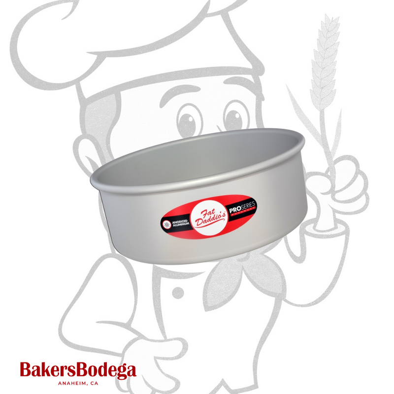 Fat Daddio's® Round Cake Pans - BakersBodega – Baking & Cake Decorating Supplies SupeStore