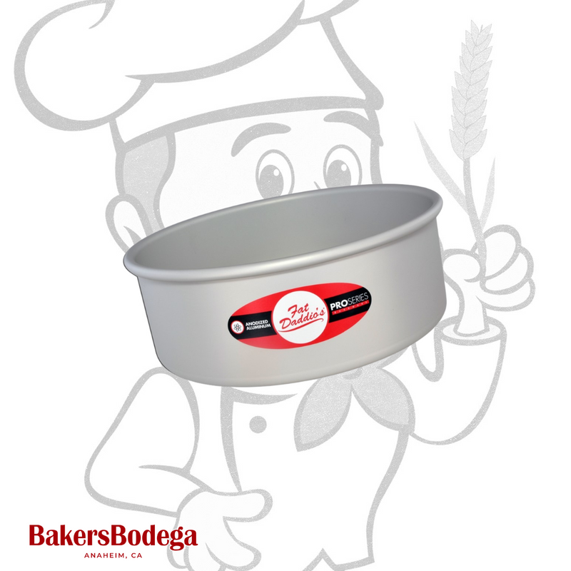 Fat Daddio's® Round Cake Pans - BakersBodega – Baking & Cake Decorating Supplies SupeStore