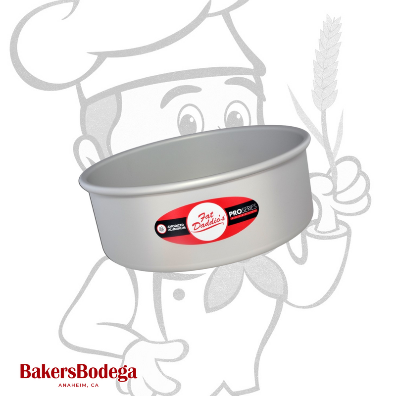 Fat Daddio's® Round Cake Pans - BakersBodega – Baking & Cake Decorating Supplies SupeStore