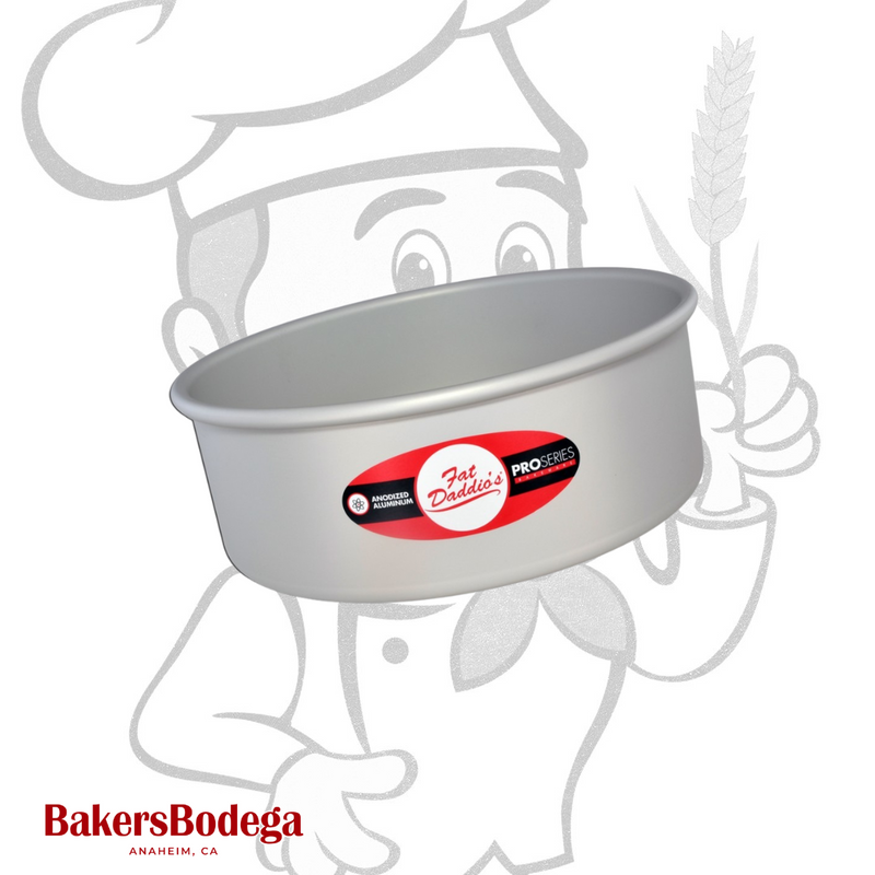 Fat Daddio's® Round Cake Pans - BakersBodega – Baking & Cake Decorating Supplies SupeStore