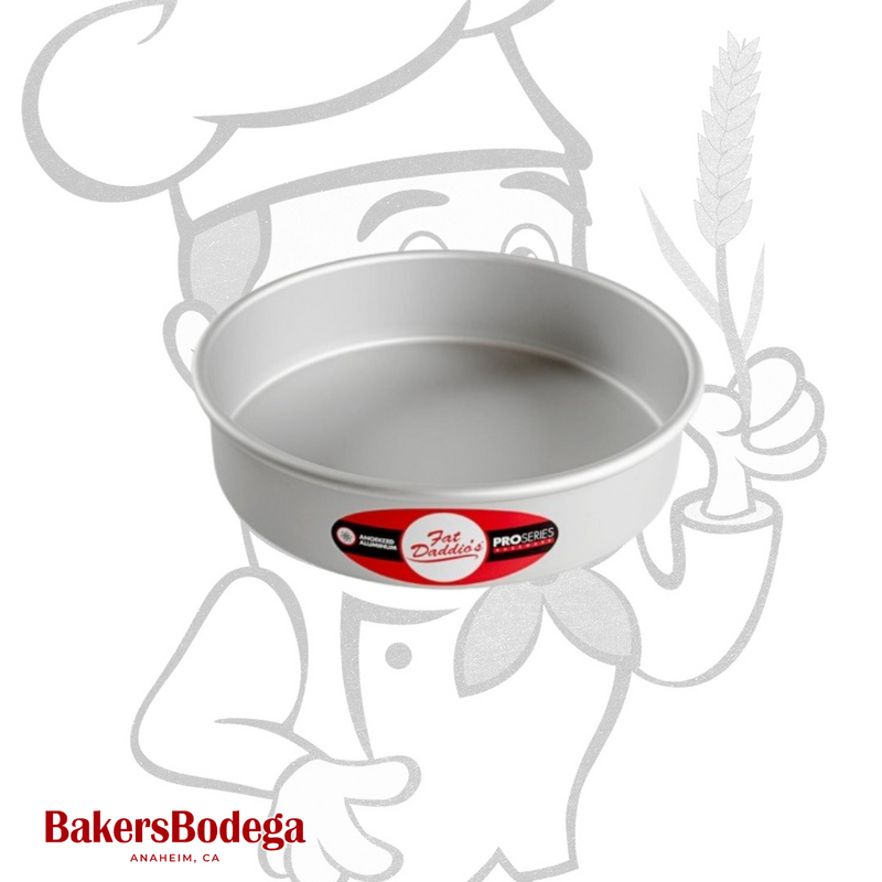 Fat Daddio's® Round Cake Pans - BakersBodega – Baking & Cake Decorating Supplies SupeStore