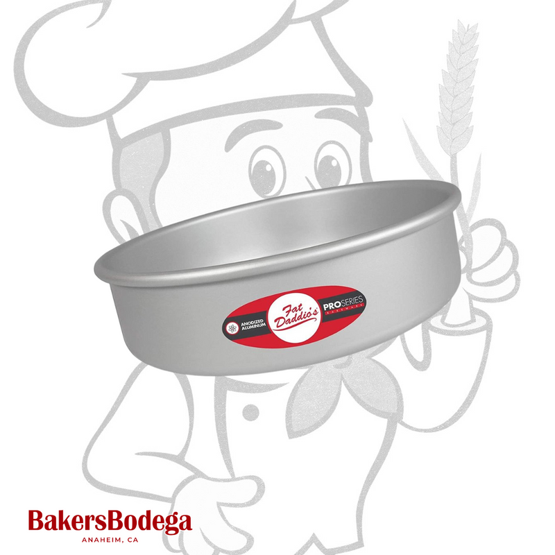 Fat Daddio's® Round Cake Pans - BakersBodega – Baking & Cake Decorating Supplies SupeStore