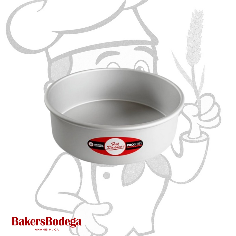 Fat Daddio's® Round Cake Pans - BakersBodega – Baking & Cake Decorating Supplies SupeStore