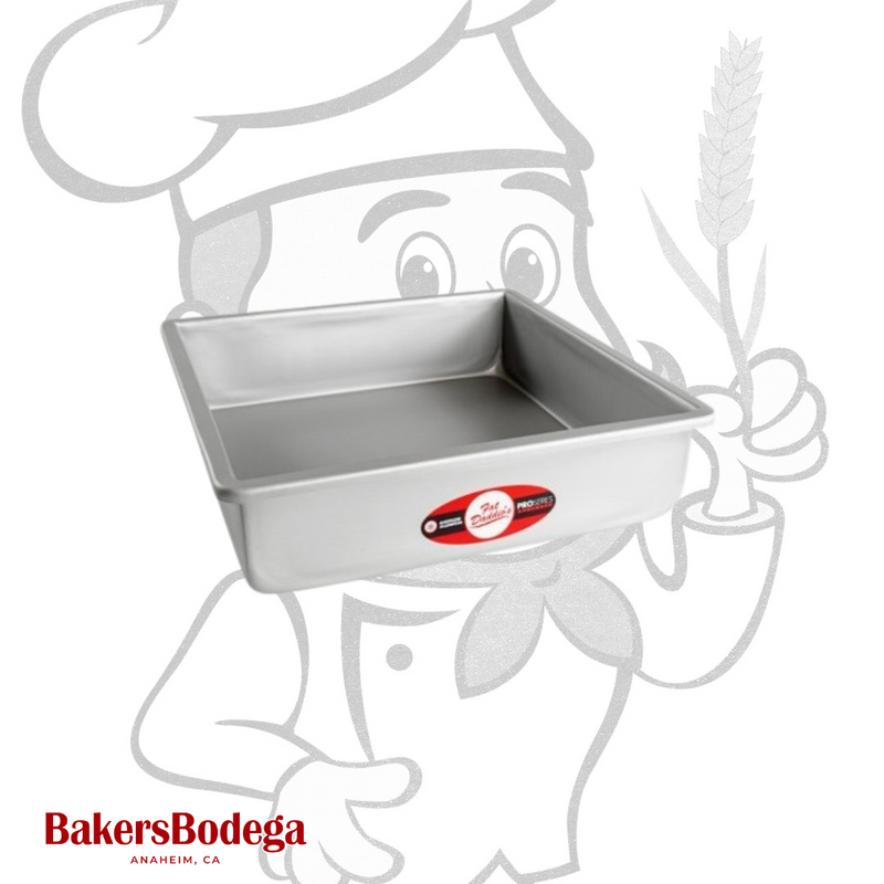 Fat Daddio's® Square Cake Pans - BakersBodega – Baking & Cake Decorating Supplies SupeStore