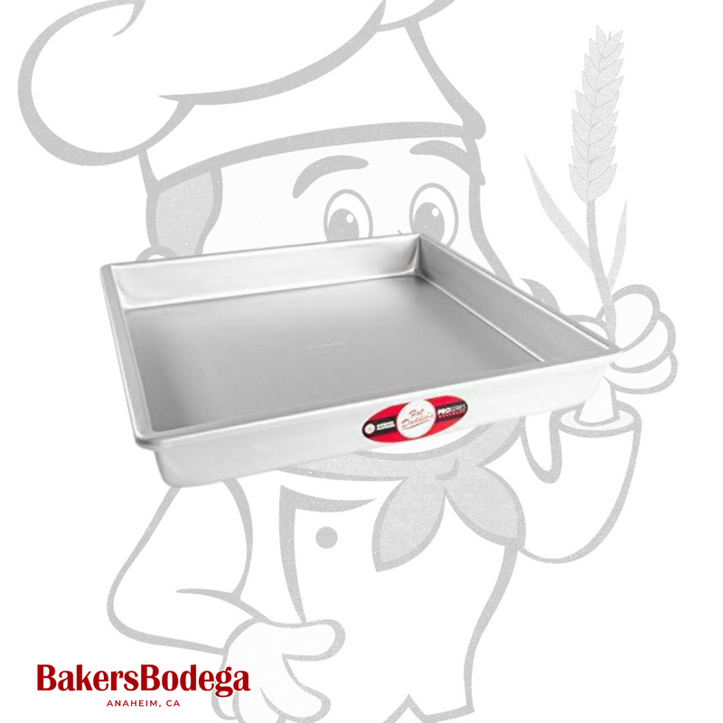 Fat Daddio's® Square Cake Pans - BakersBodega – Baking & Cake Decorating Supplies SupeStore