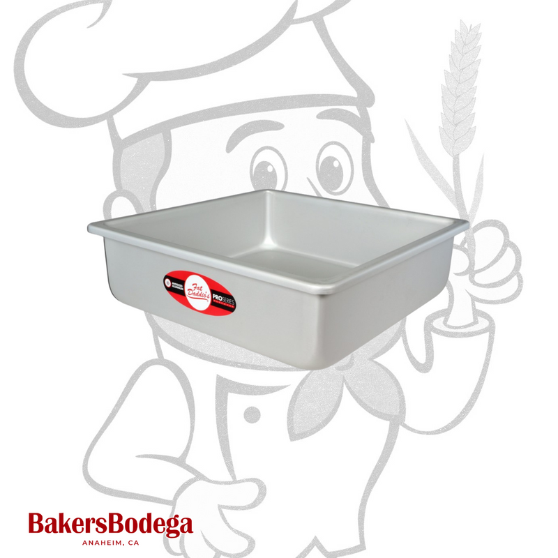 Fat Daddio's® Square Cake Pans - BakersBodega – Baking & Cake Decorating Supplies SupeStore