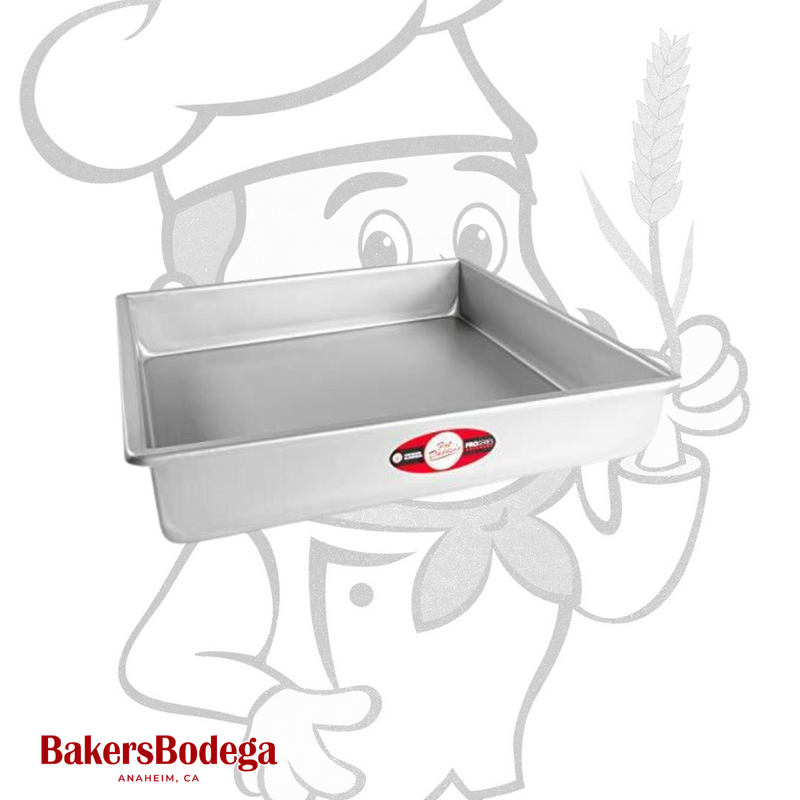 Fat Daddio's® Square Cake Pans - BakersBodega – Baking & Cake Decorating Supplies SupeStore