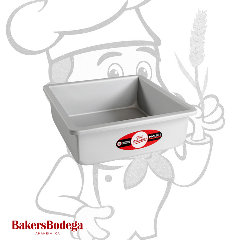 Fat Daddio's® Square Cake Pans - BakersBodega – Baking & Cake Decorating Supplies SupeStore