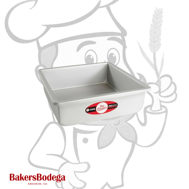 Fat Daddio's® Square Cake Pans - BakersBodega – Baking & Cake Decorating Supplies SupeStore