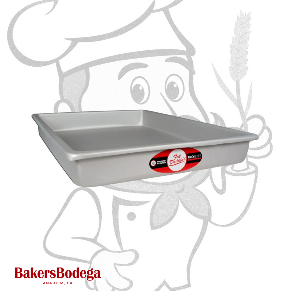 Sheet Cake Pans by Fat Daddio's® BakersBodega – Baking Cake