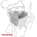 6'' Fat Daddio's® Heart Cake Pans - BakersBodega 